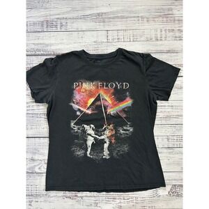 Pink Floyd Dark Side of the‎ Moon Astronauts Vintage T Shirt Black Size Medium